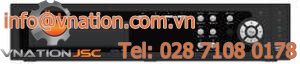 DVR video recorder / digital / with CD writer / video surveillance