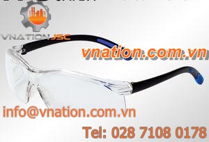 lightweight safety glasses / with side shields / polycarbonate
