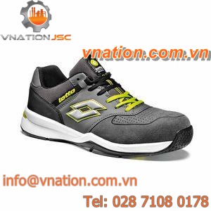 anti-slip safety shoe / anti-perforation / leather / composite material