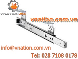 full-extension telescopic slide / for keyboards / drawer