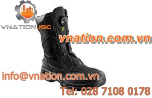 anti-perforation safety boot / waterproof / polyurethane / leather