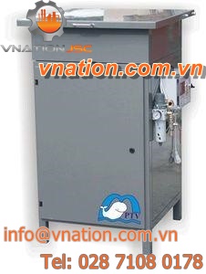 water-jet cutting machine tank / abrasive extraction / storage / metal