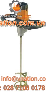 variable-speed stirrer / vertical / cement