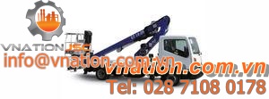 truck-mounted telescopic boom lift / hydraulic