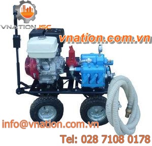 slurry pump / piston / injection / for boreholes