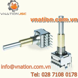incremental rotary encoder / mechanical / solid-shaft / robust