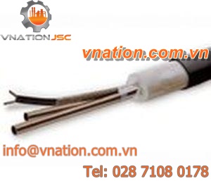 constant-wattage heating cable / thermoplastic-insulated / for pipe heat tracing
