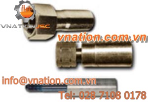push-to-connect fitting / straight / high-pressure