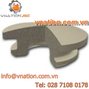 round plug / snap-on / plastic / protection