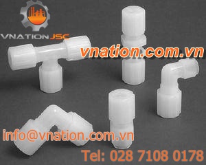 push-to-connect fitting / straight / high-purity