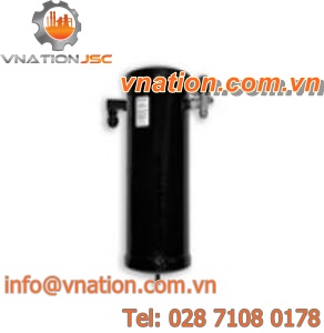refrigeration circuit tank / compensation / steel / vertical
