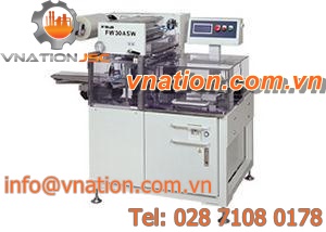fold wrapping packaging machine / for food / semi-automatic / compact