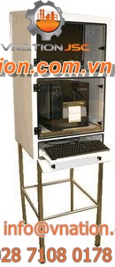 data cabinet / protective / free-standing / hinged door