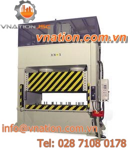 hydraulic press / forming / vertical / frame