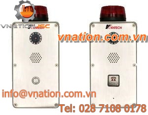 video intercom / wall-mounted / IP