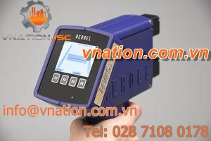 optical micrometer / graphic / portable / non-contact
