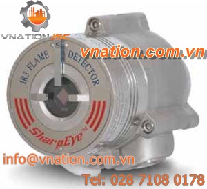 flame detector / IR / for fire safety applications