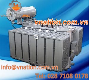 distribution transformer / hermetically-sealed / padmount / three-phase