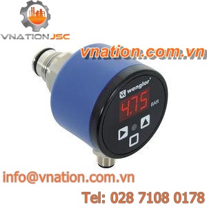 pressure transmitter with display / stainless steel