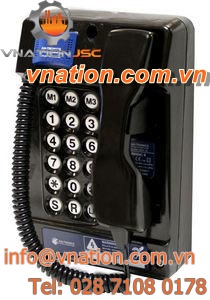 IP66 telephone / explosion-proof / weatherproof / IP