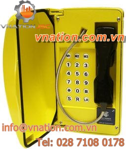 weatherproof telephone / IP / emergency