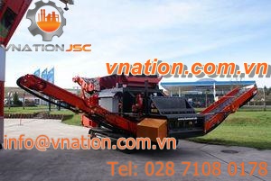 drum mobile screen / for pellets / for seeds and grains