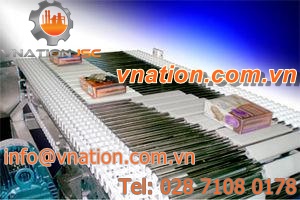 chain conveyor / horizontal / merge / transport
