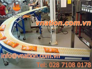 belt conveyor / modular / inclined / transport