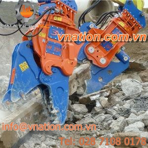 demolition grapple with power multiplier