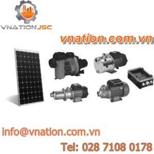 water pump / with brushless DC motor / screw / peripheral