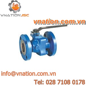 ball valve / floating ball / lever / control