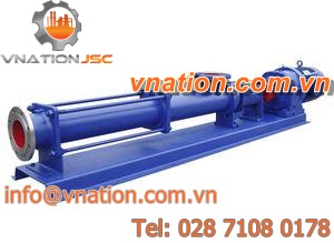 water pump / electric / 1-screw / horizontal