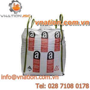 asbestos big bag / 4-loop