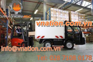 maintenance utility vehicle / electric / van