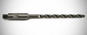 solid drill bit / for titanium / carbide / with threaded rods