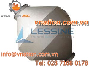drum mixer / batch / horizontal / conical
