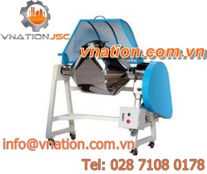 paddle mixer / batch / stainless steel / conical
