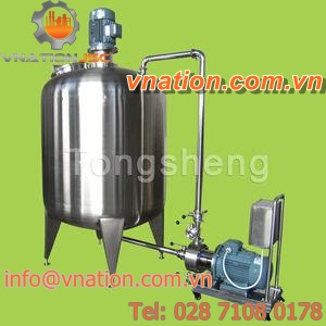 powder mixing system / liquid