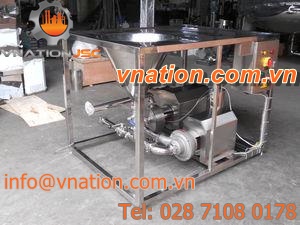 rotor-stator mixer / in-line / solid/liquid / vacuum