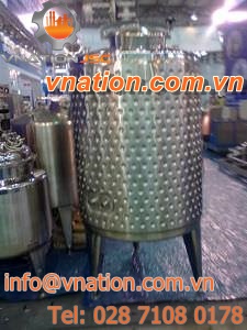 stainless steel tank / vertical