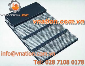 polyester conveyor belt / abrasion-resistant / reinforced
