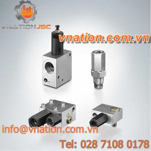 piston valve / hydraulic / pressure-control / balancing