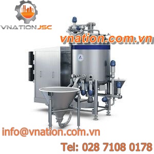 batch mixer / steam/water / vacuum