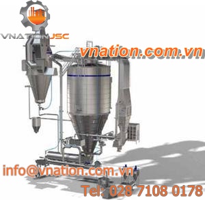 spray dryer / clean-in-place (CIP) / for dairy products / continuous