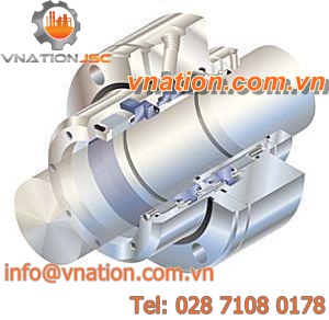 bellows mechanical seal / high-temperature / for pumps / metal