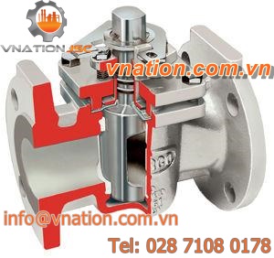 ball valve / regulating / quarter-turn / corrosion-resistant