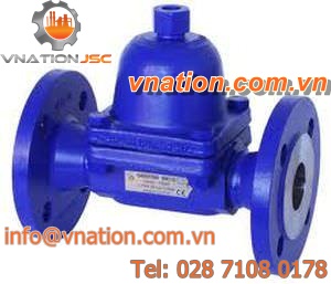condensate drain / automatic / float / bimetallic