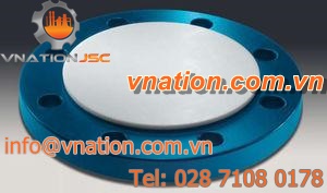 pipe flange / carbon steel / PTFE-lined