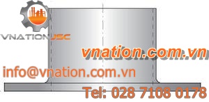 grooved fitting / straight / stainless steel / for pharmaceutical industry