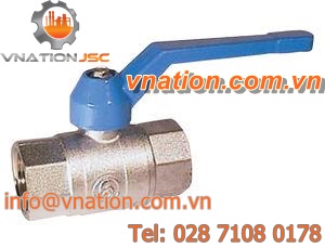 ball valve / manual / control / for water